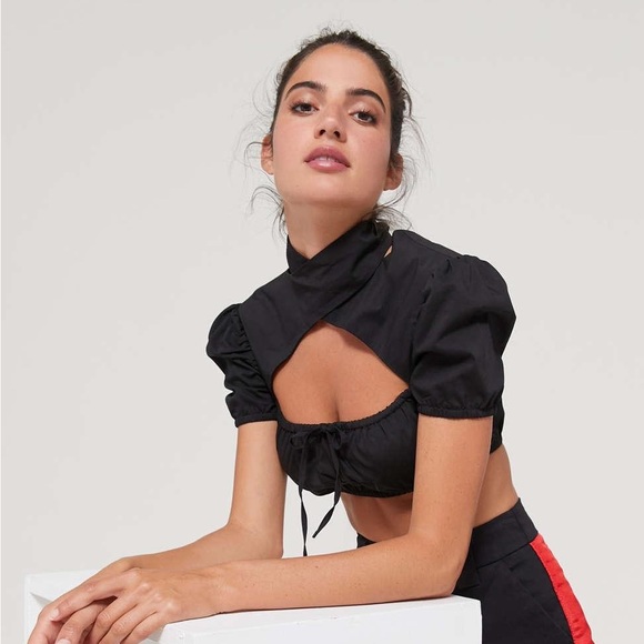 ✨I.AM.GIA.✨Pandora Puff Sleeve Top - Picture 1 of 7